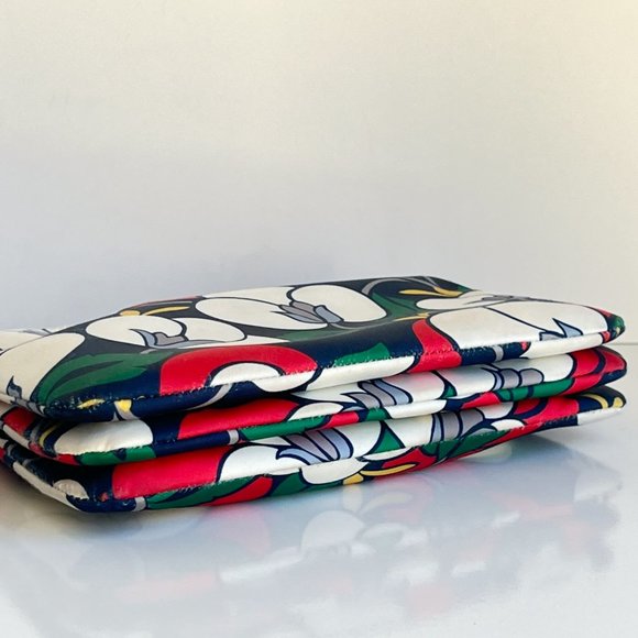 Kate Spade | Dawn Breezy Floral Pop Art Triple Gusset Nylon Crossbody Purse - Picture 6 of 13